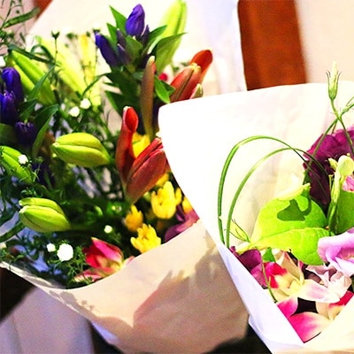 お供え花、墓花セット「安らかな祈りのお花」