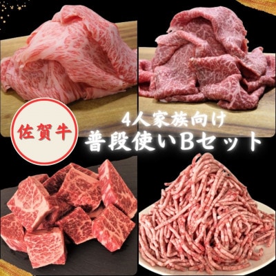 4人家族向け 佐賀牛 普段使いセットB