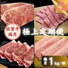 【2ヵ月毎定期便】佐賀牛 極上定期便全3回