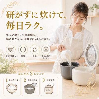 令和7年産【無洗米】ひのひかり5kg(江北町)
