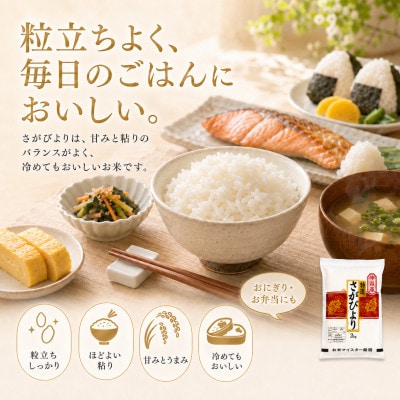 令和7年産【無洗米】さがびより『20kg』2kg×10袋(真空パック)(江北町)