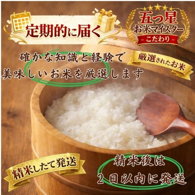 【2ヵ月毎定期便】【無洗米】『夢しずく』10kg【5kg×2袋】(江北町)全3回