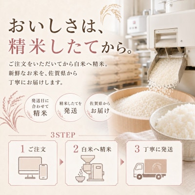 【毎月定期便】『夢しずく』白米10kg【5kg×2袋】(江北町)全5回