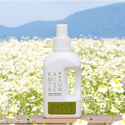 【華密恋】国産カモミールの薬用入浴剤1500ml [30日分]