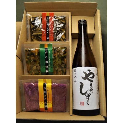 農民そばや芭蕉庵のほろ酔いセット