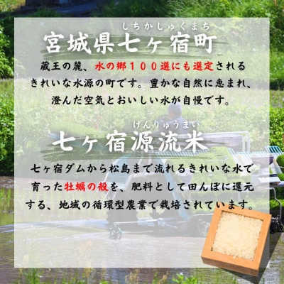 【先行予約】令和7年度産 宮城県七ヶ宿町産ひとめぼれ　10kg(5kg×2袋)(精米)