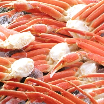 薄味仕上げの冷凍ボイルズワイガニ足【約1.5kg】