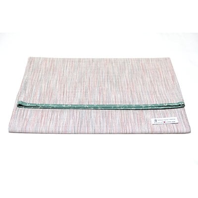 村山大島紬　Clutch　Bag　(白色)