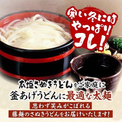 藤麺　釜あげうどん半生10袋入