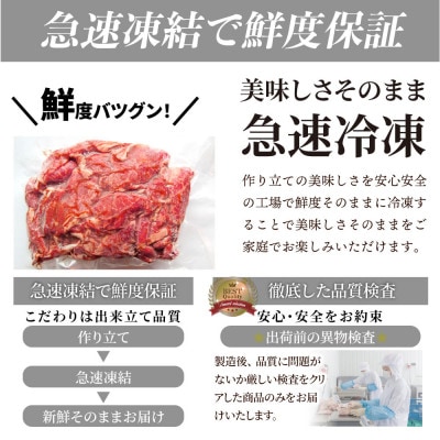 とろける黒毛和牛リッチな薄切り焼肉500g(250g×2P) 秘伝のタレ漬け