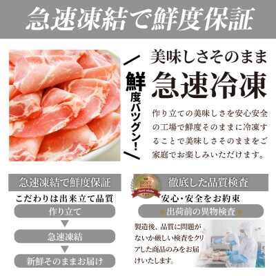 しゃぶまる特製 オリーブ豚肩ローススライス　しゃぶしゃぶ用　15kg