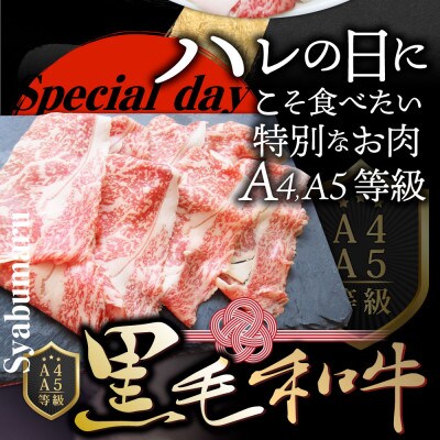 しゃぶまる特製 A4,A5等級 黒毛和牛 とろける ロース スライス 贅沢霜降り 3kg