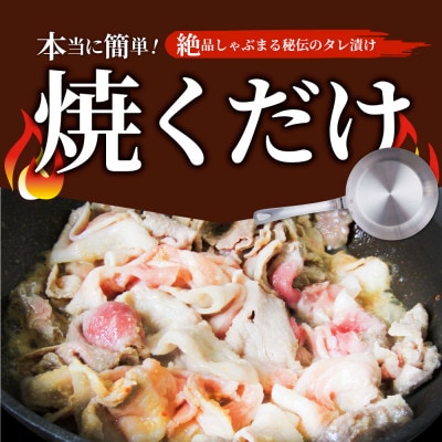 訳あり 豚生姜焼き 《生姜王》3kg盛り 秘伝のタレ漬け 焼くだけ簡単生姜焼き