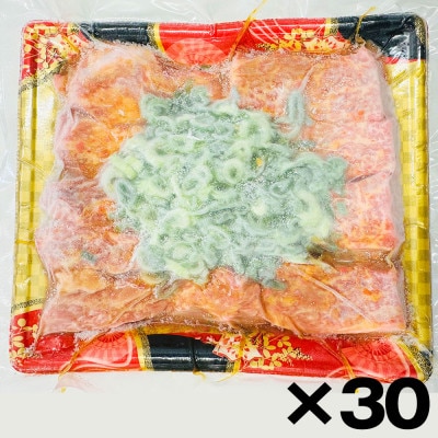A4,A5等級 黒毛和牛 カルビ焼肉 ネギまみれ 《旨辛味噌ダレ》 7.5kg