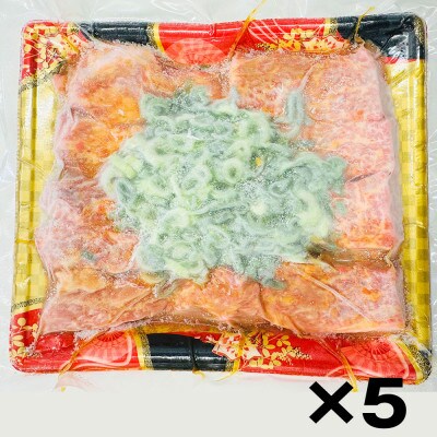 A4,A5等級 黒毛和牛 カルビ焼肉 ネギまみれ 《うまみ塩ダレ》1250g
