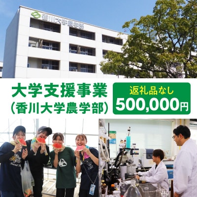 【返礼品なし】大学支援事業(香川大学農学部)500,000円