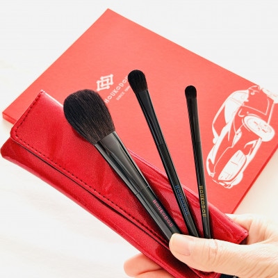 熊野化粧筆　律フルセット(The Hiroshima限定パッケージ)　熊野筆ほうこどう