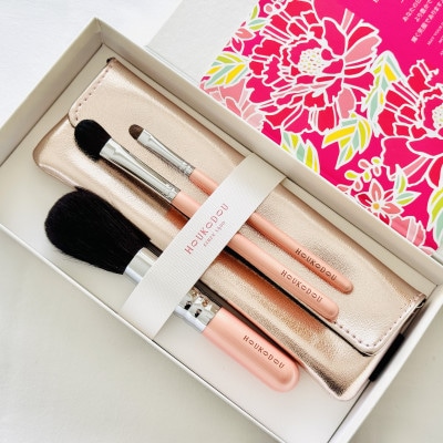 熊野化粧筆　萌人気3本&ケースセット　熊野筆ほうこどう