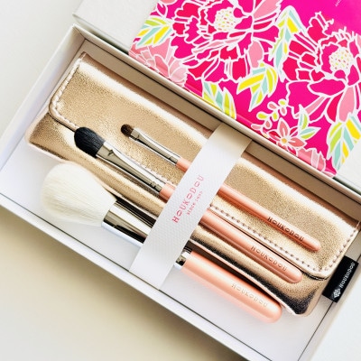 熊野化粧筆　萌限定3本セット&ケース　熊野筆ほうこどう