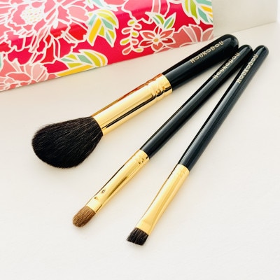 熊野化粧筆　宙高級ブラシ3本セット　熊野筆ほうこどう