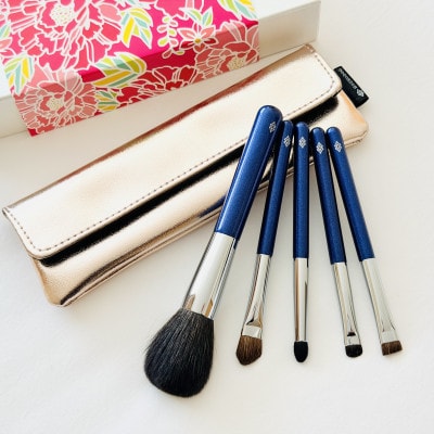 熊野化粧筆　凪フルセット&ケース　熊野筆ほうこどう