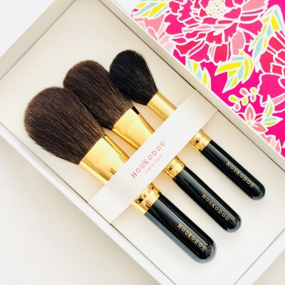 熊野化粧筆　宙プレミアム3本セット　熊野筆ほうこどう