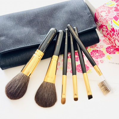 熊野化粧筆　宙高級6本セット&ケース　熊野筆ほうこどう