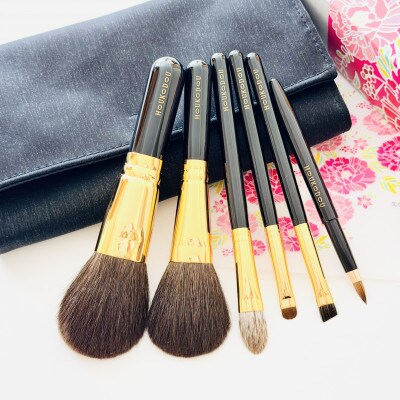 熊野化粧筆　宙プレミアム6本セット&ケース　熊野筆ほうこどう