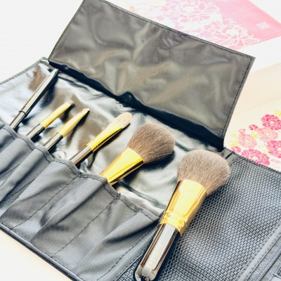 熊野化粧筆　宙プレミアム6本セット&ケース　熊野筆ほうこどう