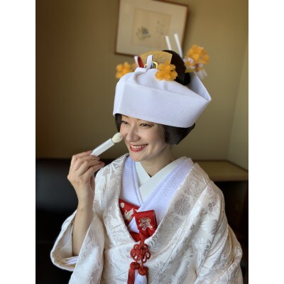 熊野筆　喜筆　ホワイト化粧筆セット～四角い幸運～