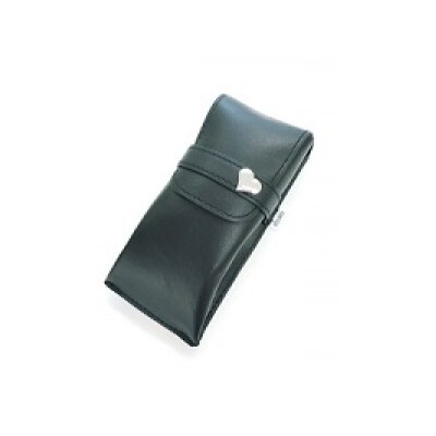 熊野化粧筆 赤軸4本セット【KIHITSUポーチ黒】