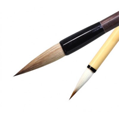 熊野筆　書筆　2本セット(竹)