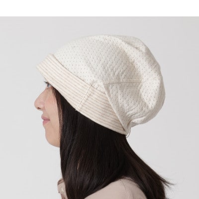 【ナチュラル】オーガニックコットンドットワッチ