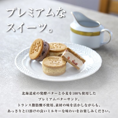 【人気定番】4個入りBセット　OTOGI de BonBonの発酵バター プレミアムバターサンド