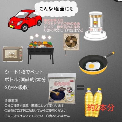 油吸着わた　”わたなの”