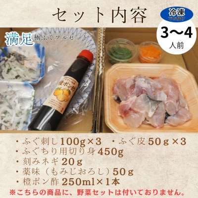 冷凍でお届け!名店やますいの『満足』極ふぐフルセット 3～4人前