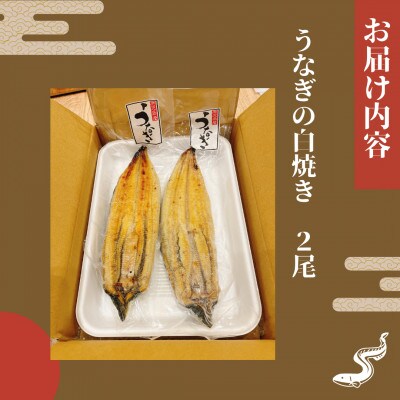 【毎月定期便】【寿司海鮮和食処 やますい】鹿児島産うなぎ白焼 2尾(合計約460g)全6回
