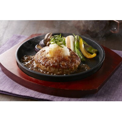 博多 和牛×九州産 華味鳥 手ごね風 ハンバーグ 6個入り(桂川町)