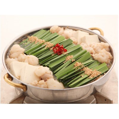 【もつ鍋一藤×かば田】国産黒毛和牛肉のもつ鍋 醤油味(4～6人前)と辛子明太子コラボセット(桂川町)