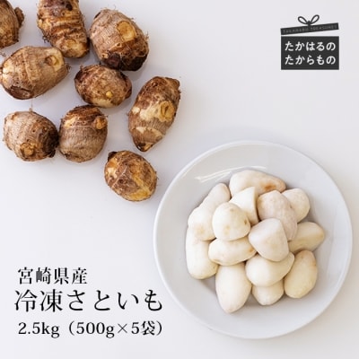 九州産 冷凍さといも2.5kg(500g×5袋)　TF480
