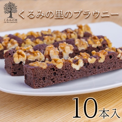 ケーキハウスくるみの里のブラウニー (10本)　TF455