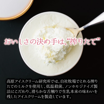 高原アイスクリーム研究所　パフェ&カップアイス12個セット　TF301