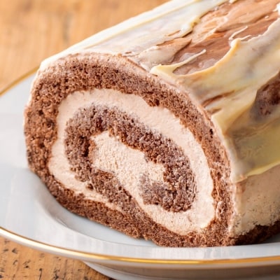 お菓子のまきひら特製 生どらと生チョコロールケーキセット　TF377