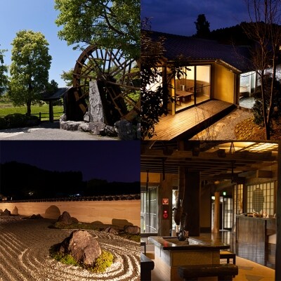 奥霧島温泉郷『極楽温泉 匠の宿』12畳和室(1階)ペア宿泊券　TF527