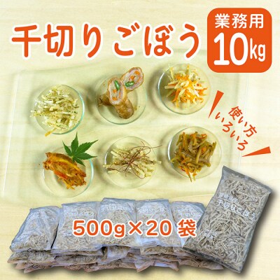 宮崎県産ごぼう千切り 大容量10kg　特産品開発587