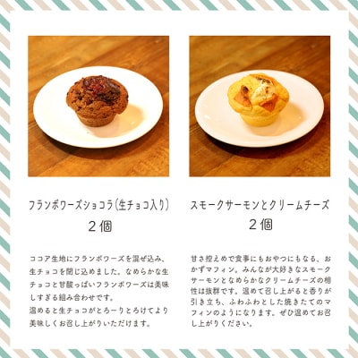 カフェミネットのバラエティーマフィン6種12個セット　TF660