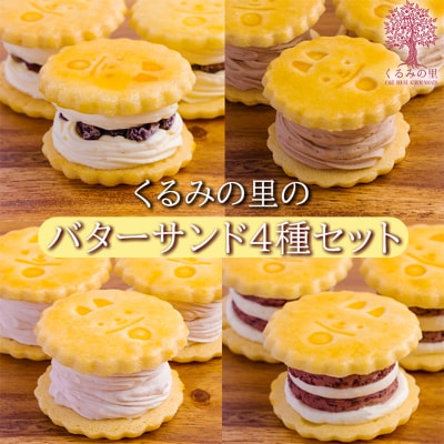 ケーキハウスくるみの里のバターサンドづくし 10個　TF675 