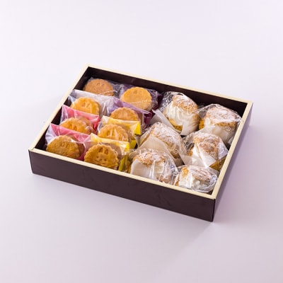 ケーキハウスくるみの里のシュークリーム&バターサンドセットB　TF677