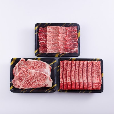 宮崎牛月替わり堪能セット定期便A[3ヶ月] 合計1300g　mi-689