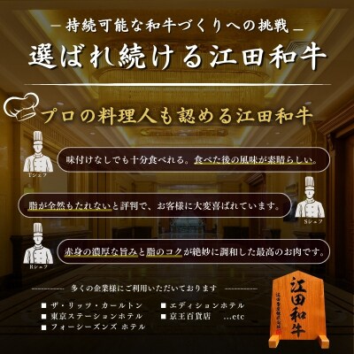 厳選 江田和牛赤身ステーキセット1kg(イチボ&ランプ) TF696